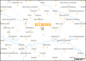 map of Occagnes