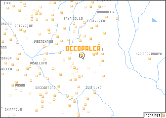 map of Occopalca