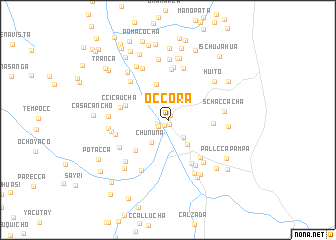 map of Occora