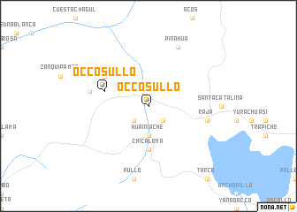 map of Occosullo