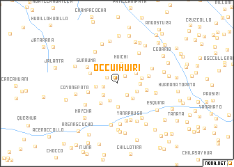 map of Occuihuiri