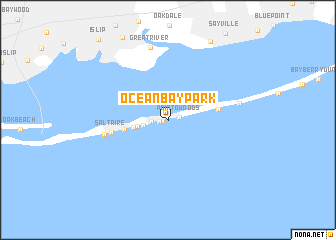 map of Ocean Bay Park