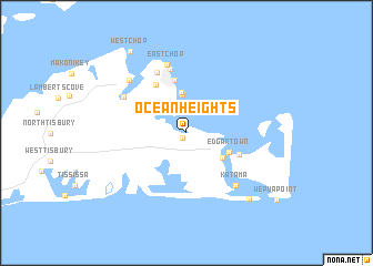 map of Ocean Heights