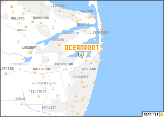 map of Oceanport