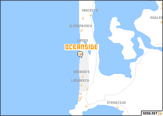 map of Oceanside