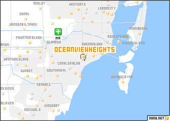 map of Ocean View Heights
