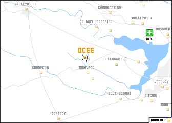 map of Ocee