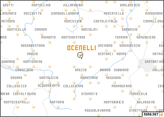 map of Ocenelli