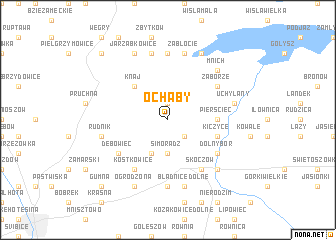 map of Ochaby