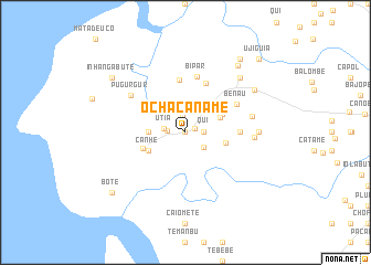 map of Ochacaname