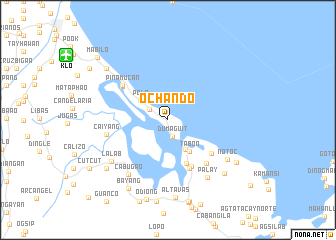 map of Ochando