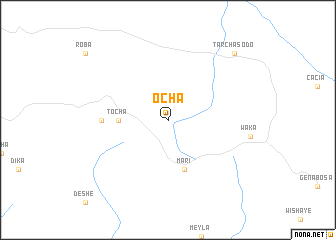 map of Ocha