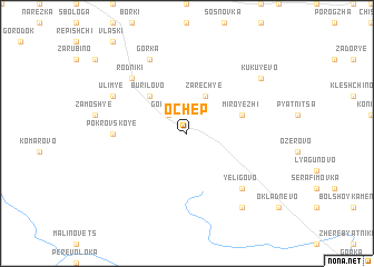 map of Ochep