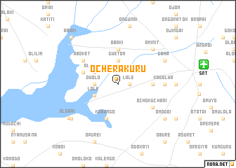 map of Ocherakuru