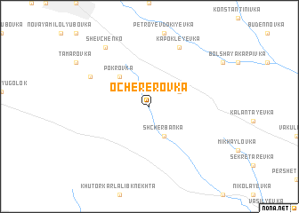 map of Ochererovka