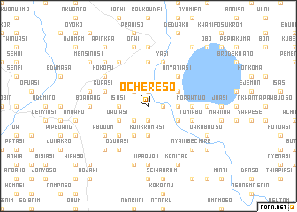 map of Ochereso