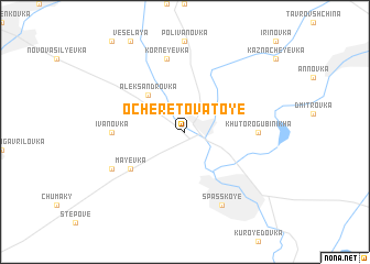 map of Ocheretovatoye