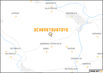 map of Ocheretovatoye