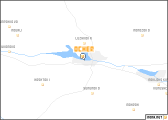 map of Ocher