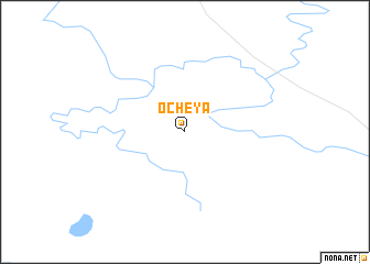 map of Ocheya
