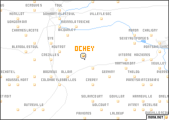 map of Ochey
