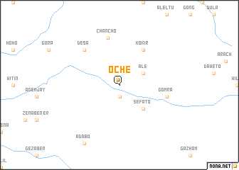 map of Ochē