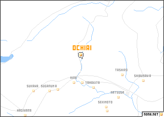 map of Ochiai