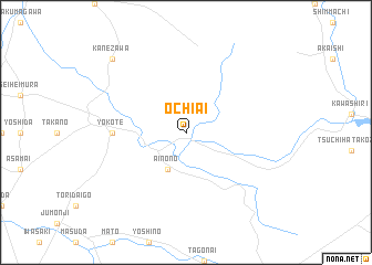 map of Ochiai