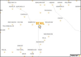 map of Ochil