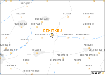 map of Ochitkov