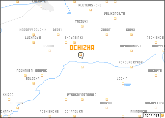 map of Ochizha