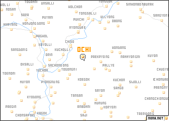 map of Och\