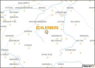 map of Ochlenberg