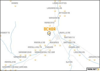 map of Ochoa