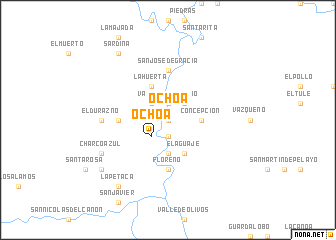 map of Ochoa