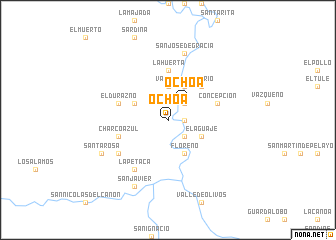 map of Ochoa