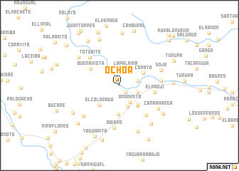 map of Ochoa