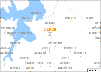 map of Ochoa