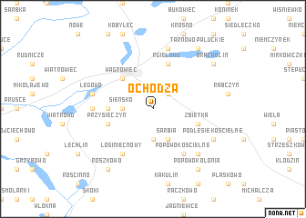 map of Ochodza