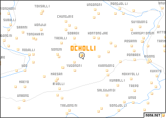 map of Och\