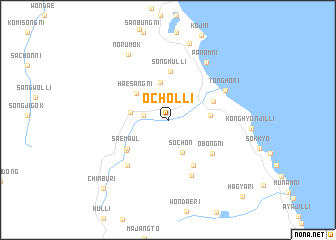 map of Ŏch\