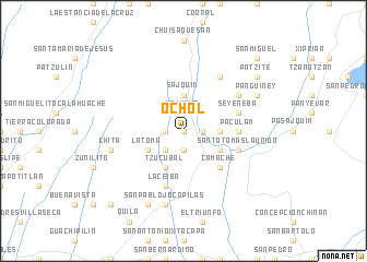 map of Ochol