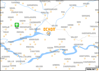 map of Och\