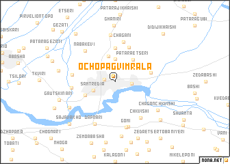 map of Ochopa-Gvimrala