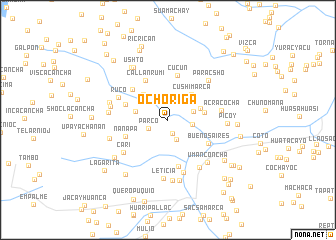 map of Ochoriga