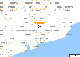 map of Ochreku