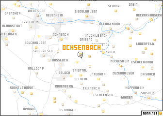 map of Ochsenbach