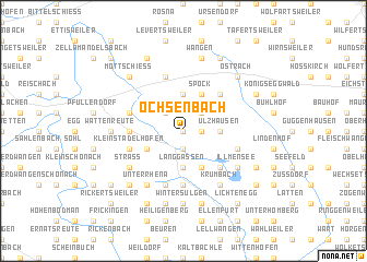 map of Ochsenbach