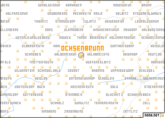 map of Ochsenbrunn