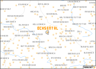 map of Ochsental